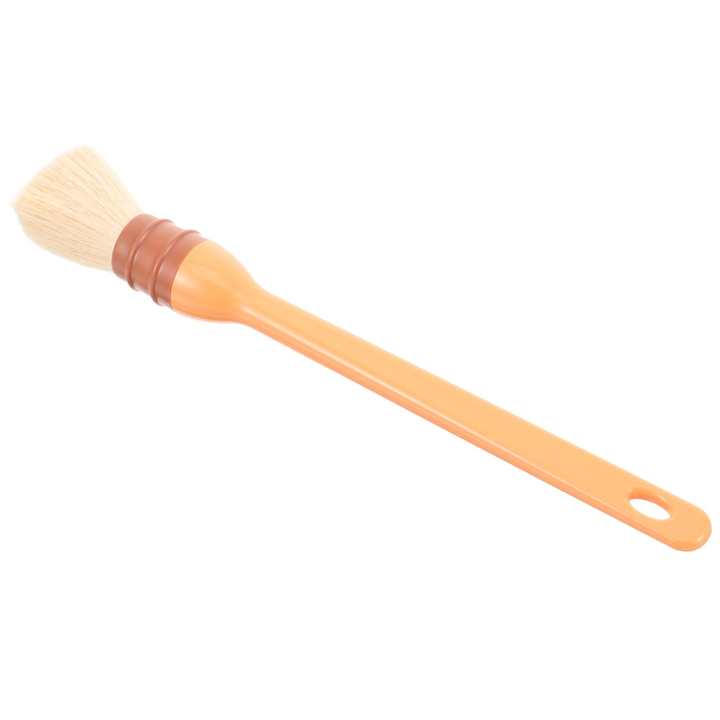 SWETRACE 1Set Round Bristles Basting Brush Baking Basting Brush for Outdoor Use