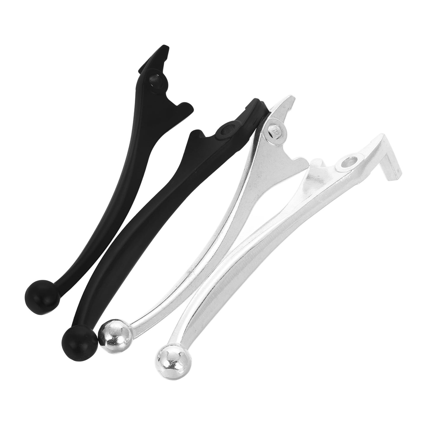 SWETRACE 4Pcs White Brake Handle for Scooters with Braking Control and Octagonal Shape