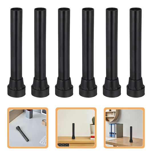 SWETRACE Trampoline Supply 6Pcs Leg Tubes Rubber Cap Tapered Design for Stability Enhancement Families Children