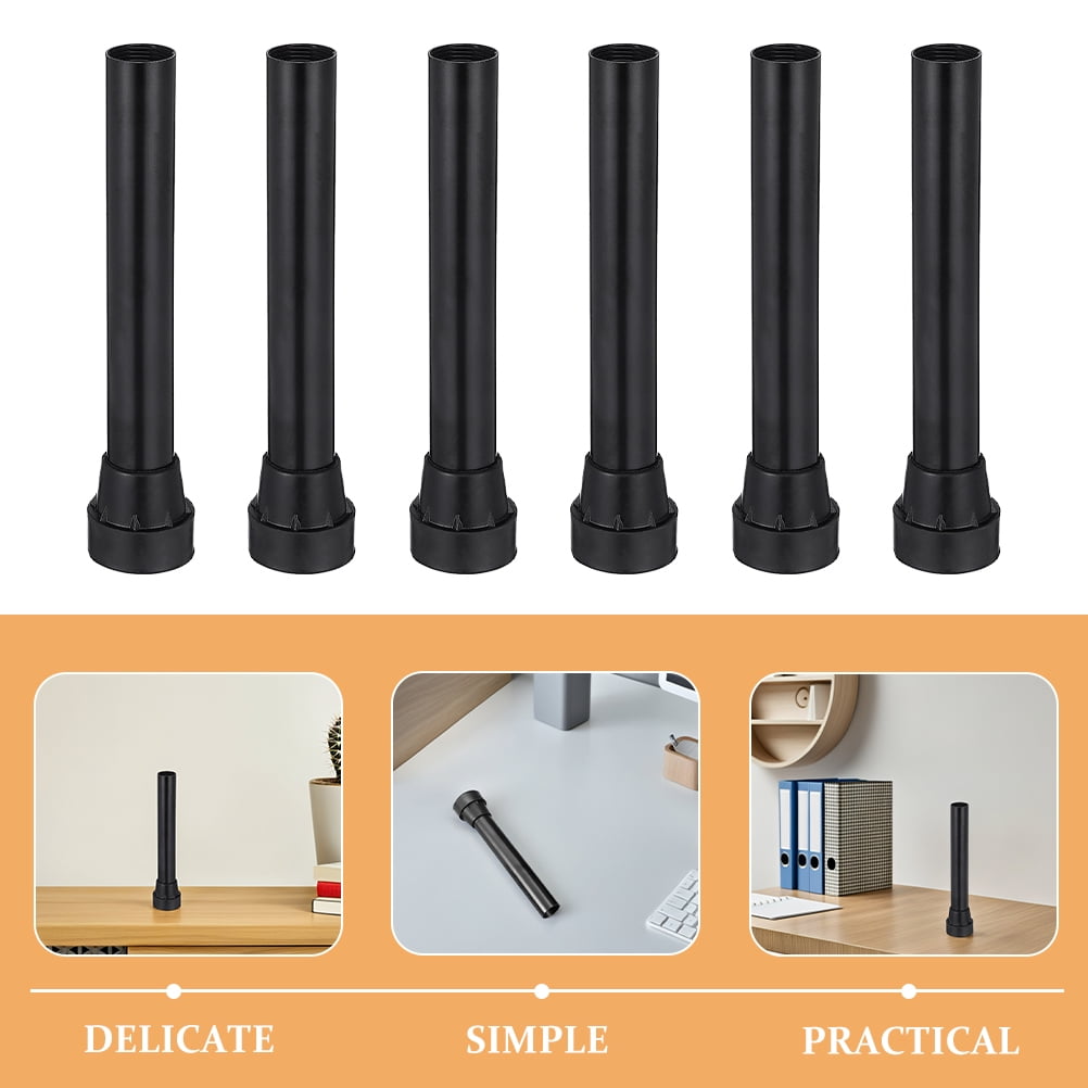 SWETRACE Trampoline Supply 6Pcs Leg Tubes Rubber Cap Tapered Design for Stability Enhancement Families Children