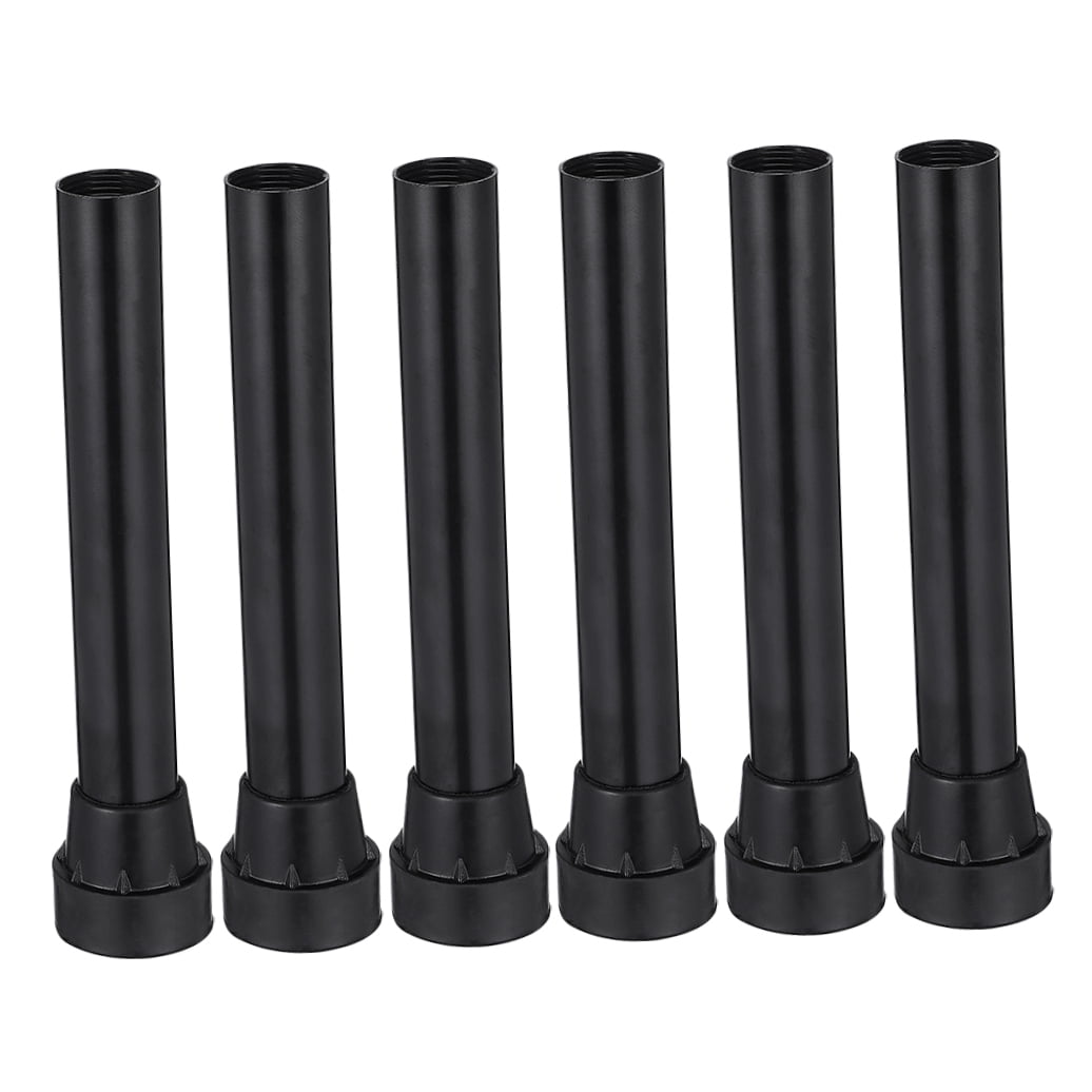 SWETRACE Trampoline Supply 6Pcs Leg Tubes Rubber Cap Tapered Design for Stability Enhancement Families Children