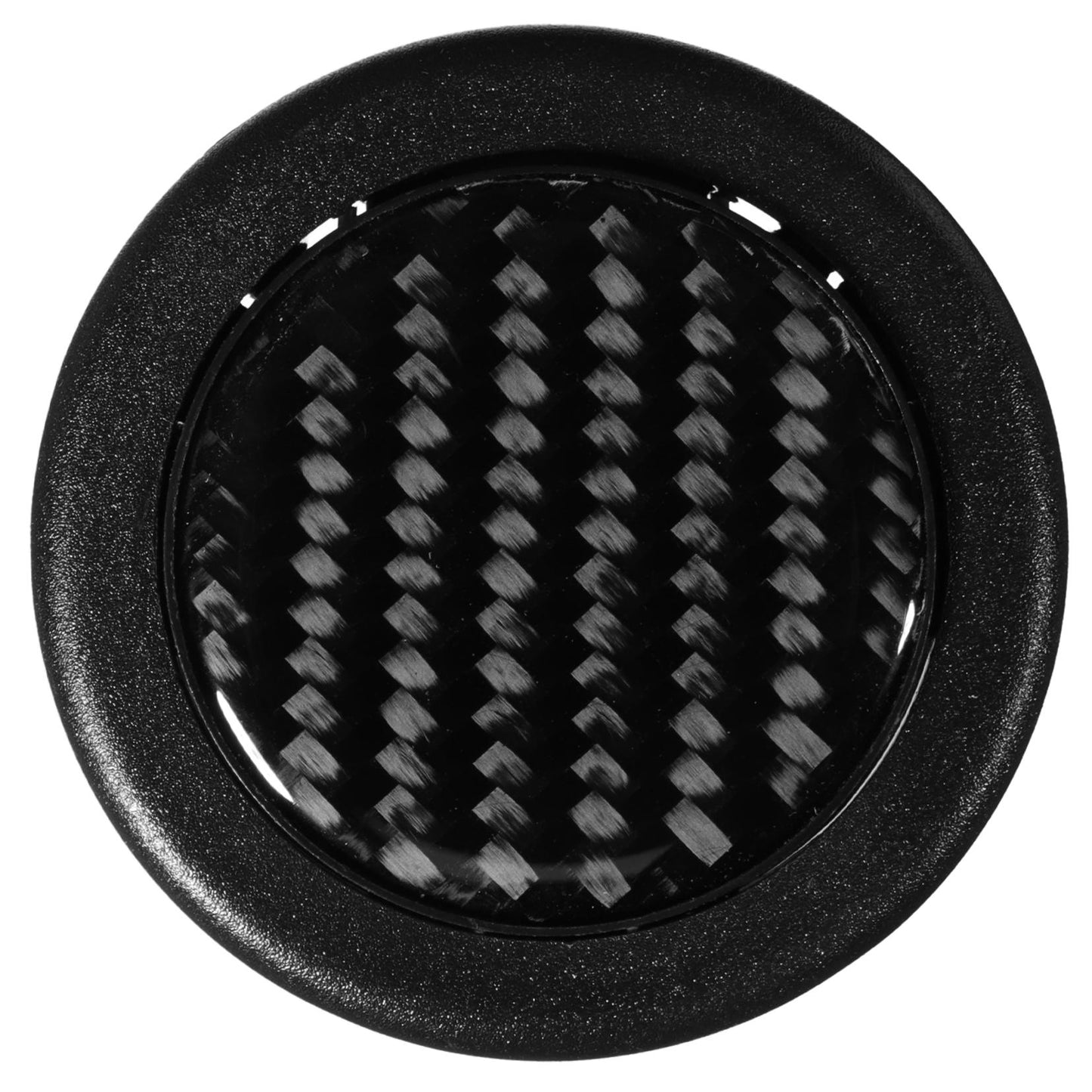SWETRACE 1Pack Black Plastic Horn Button Cover for Car