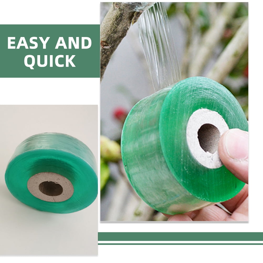 SWETRACE Grafting Apparatus 4 Rolls Multi-Function Stretchable Budding Tape for Fruit Trees 39.3in x 0.79in
