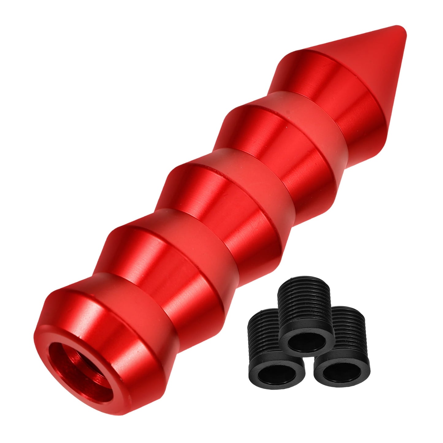 SWETRACE 1 Set Red Gear Stick Shift Knob for Car Gear Shift Handle Replacement