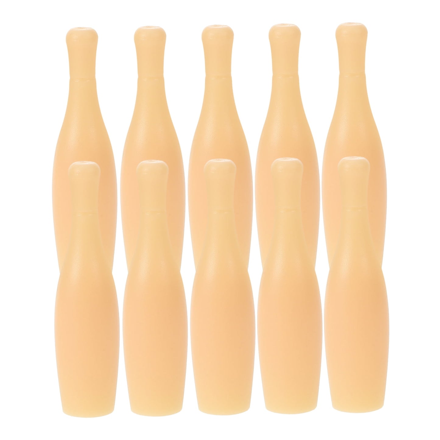 SWETRACE Desktop Bowling Toys Plastic 10Pcs 2.4X0.6X0.6In