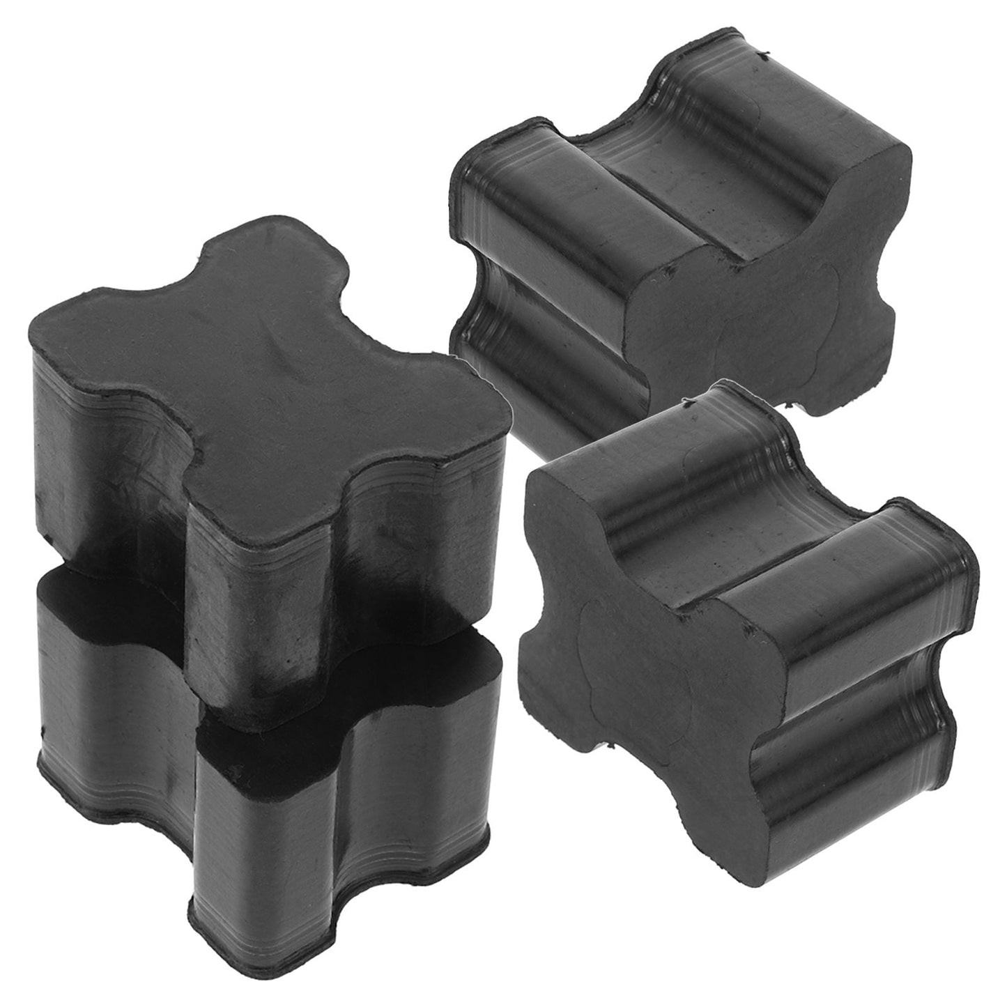 SWETRACE Coil Spring Spacer Boosters Rubber Shock Absorption Vehicle Suspension Enhancement for Car Owners
