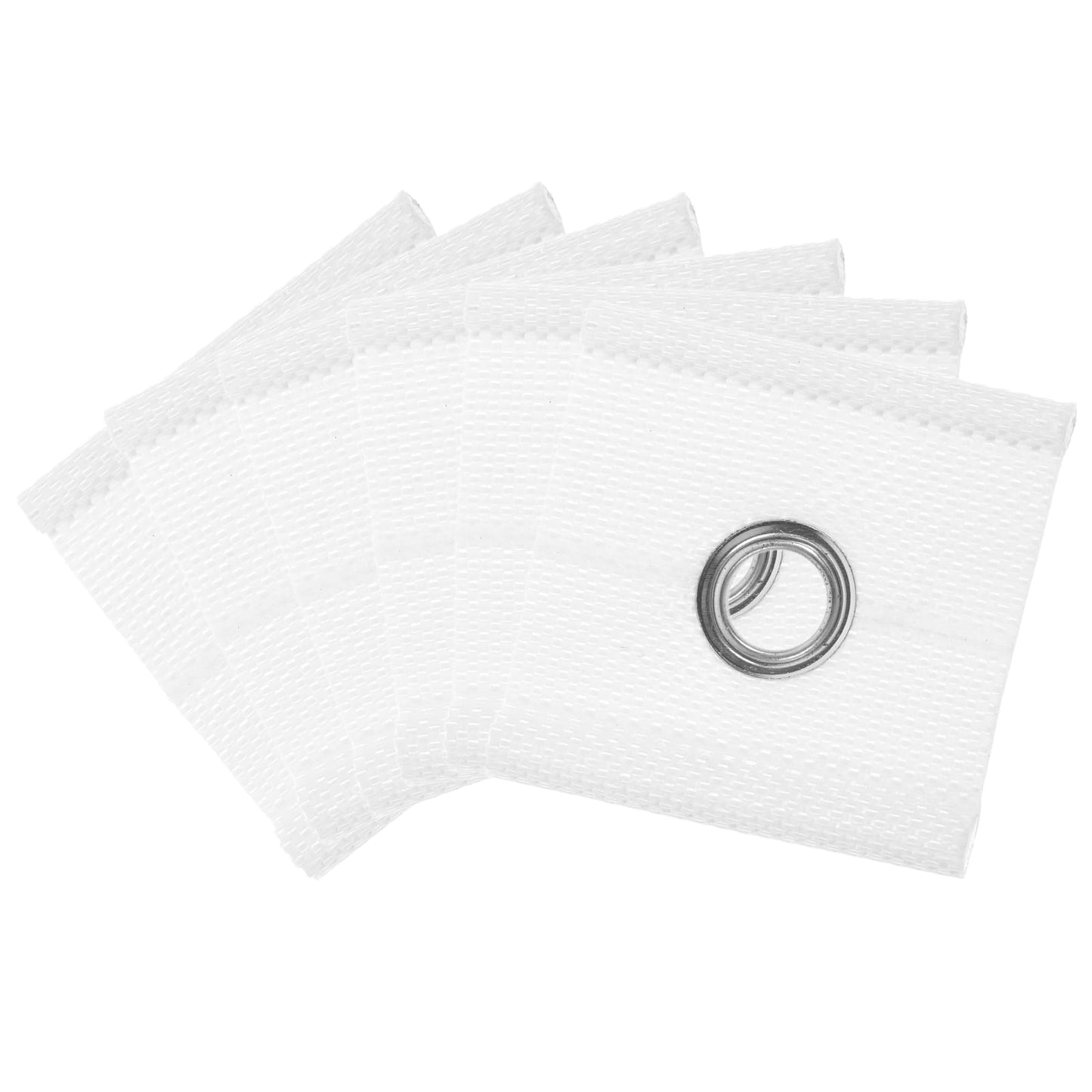 SWETRACE 6Pcs Awnings Tool for RV Canopy and Garden Parties White 1.97X1.97X0.28in
