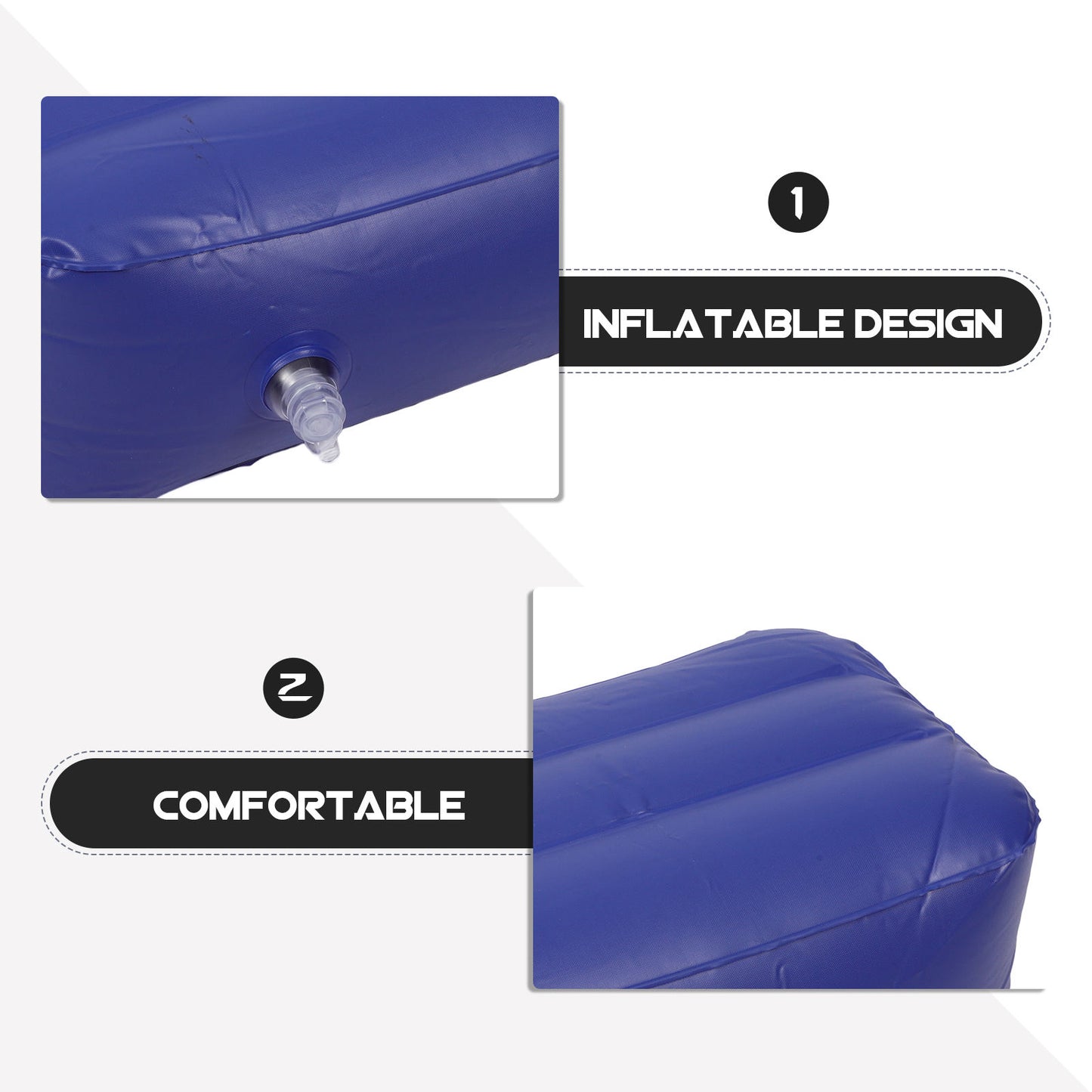 SWETRACE Camping Fishing Cushion Inflatable Cushion PVC Water Sports Equipment 1Pack