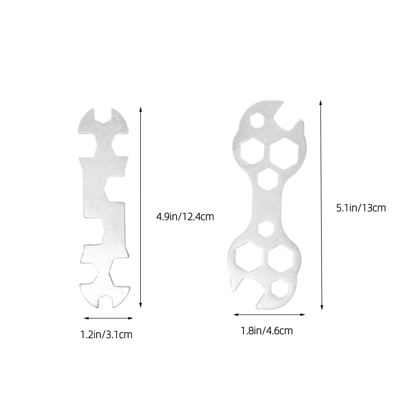 SWETRACE Multi-Functional Wrench Bicycle Wrench Steel 2Pcs