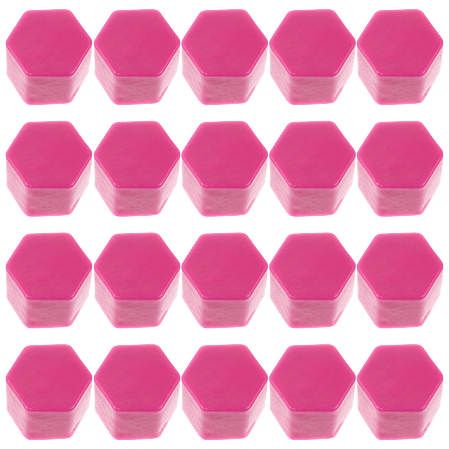SWETRACE Hub Nut Cover Purple Silicone 20pcs