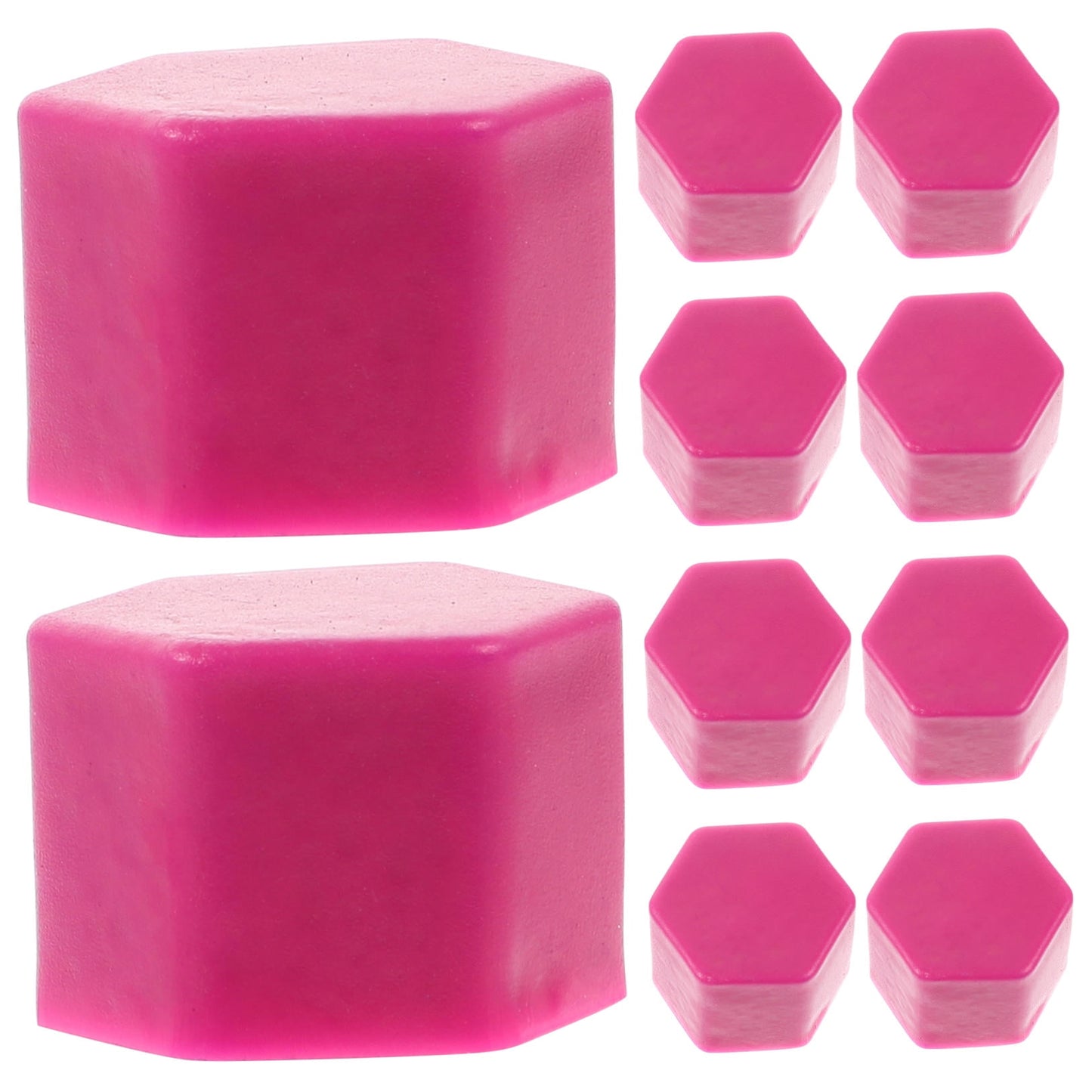 SWETRACE Hub Nut Cover Purple Silicone 20pcs