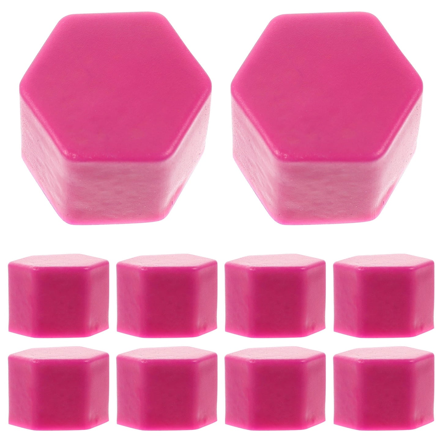 SWETRACE Hub Nut Cover Purple Silicone 20pcs