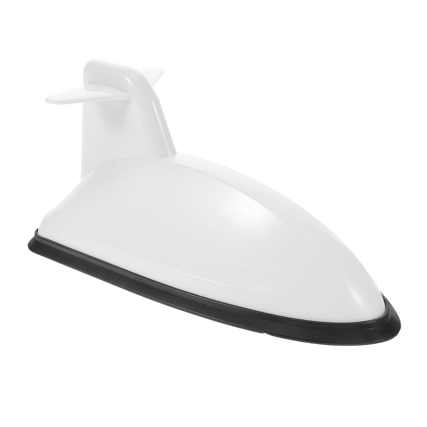 SWETRACE 1Pcs Car Antenna Top Cover White Plastic Car Roof Antenna for Car Owners Use