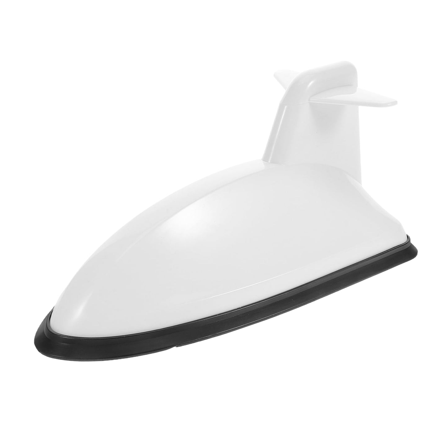 SWETRACE 1Pcs Car Antenna Top Cover White Plastic Car Roof Antenna for Car Owners Use