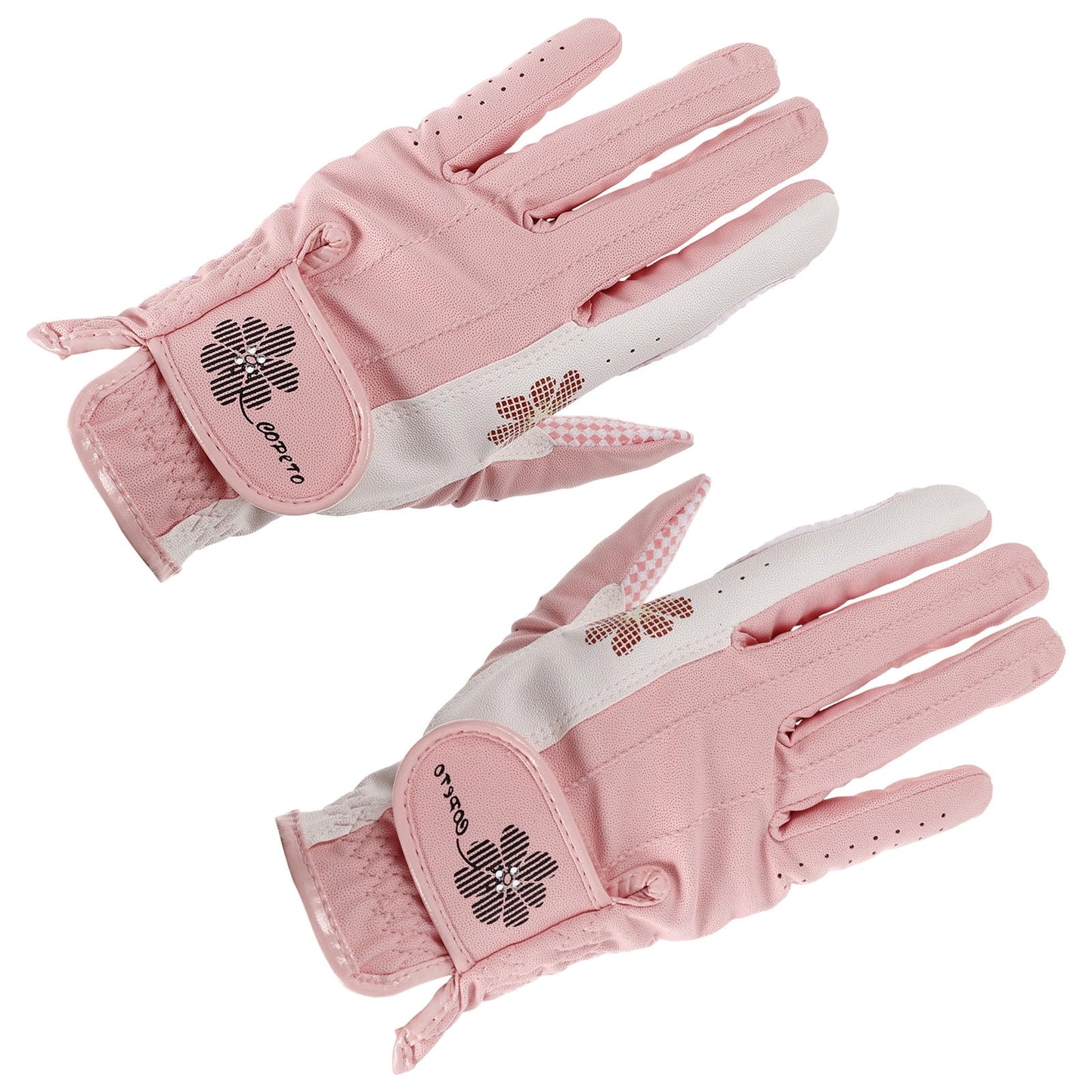 SWETRACE Golf Gloves Women Specific Fit Pink 1 Pair 7.9X3.7X0.1in