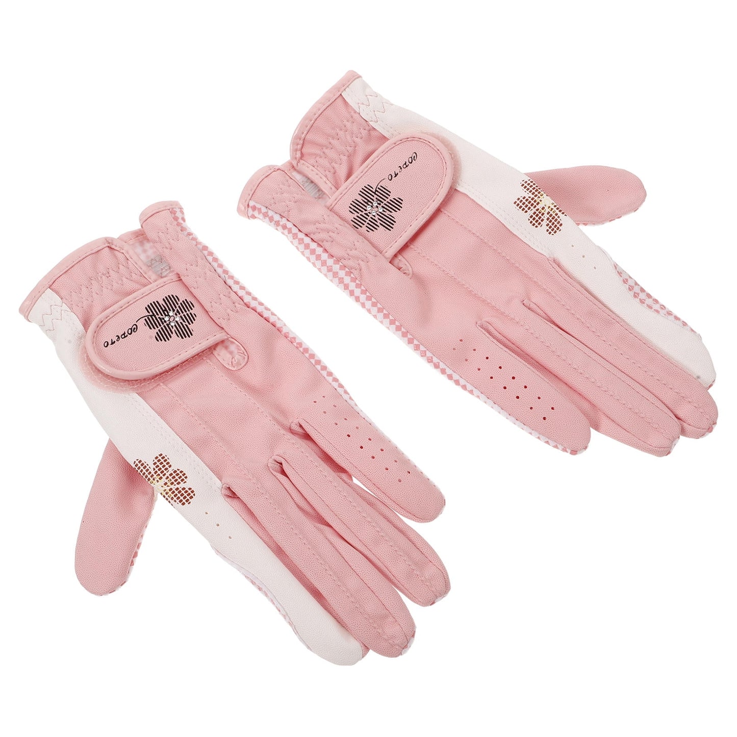 SWETRACE Golf Gloves Women Specific Fit Pink 1 Pair 7.9X3.7X0.1in
