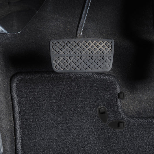 SWETRACE 10Pcs Car Floor Mat Clips Black Plastic for Vehicle Supply and Safety
