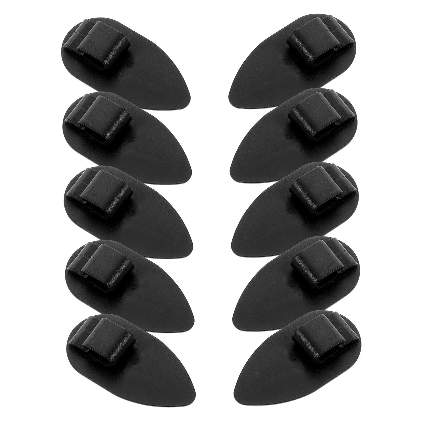 SWETRACE 10Pcs Car Floor Mat Clips Black Plastic for Vehicle Supply and Safety