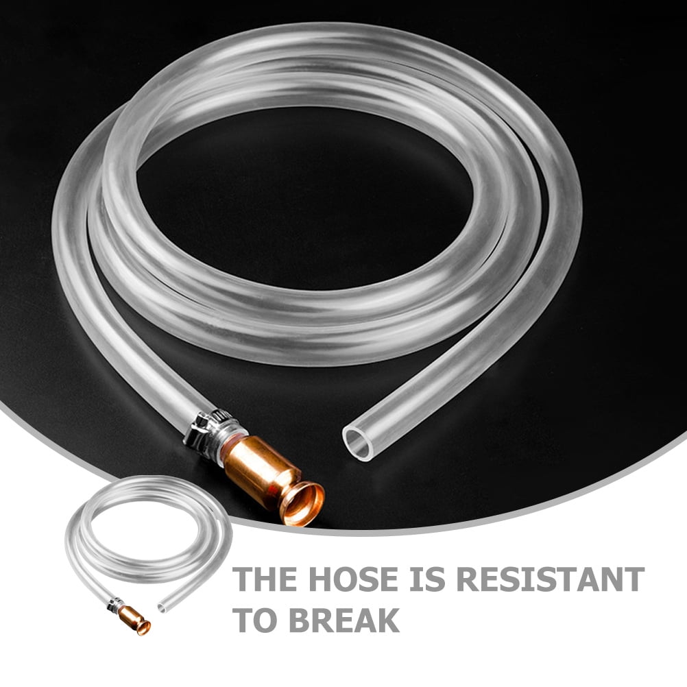 SWETRACE 1Pack Multi Color Gas Siphon Hose For Oil Change Fluid Transfer Emergency Use 157.20X0.59X0.59In