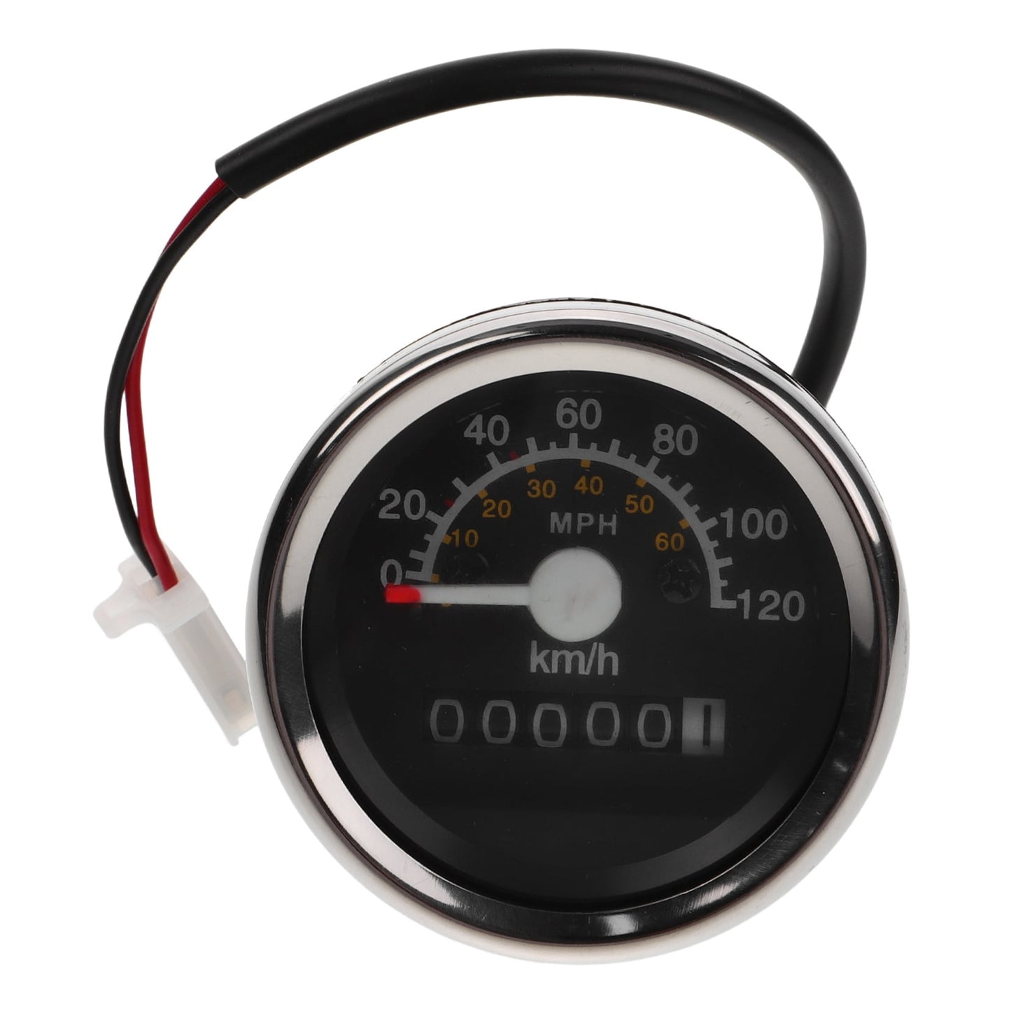 SWETRACE Motorcycle Meter Speedometer 1Pack with Dual Scale Display and High Precision Measurement 11.6x2.4x2.4in