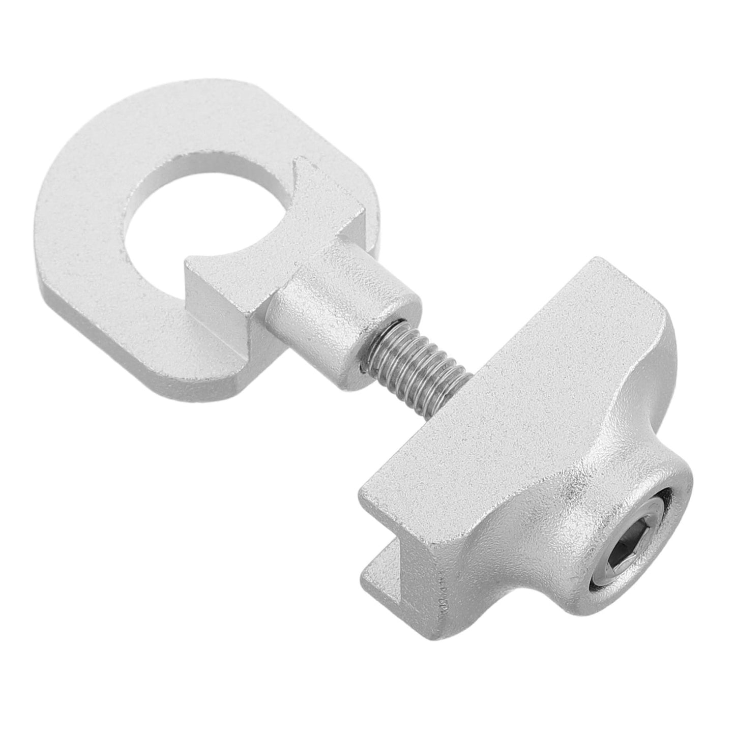 SWETRACE 1Set Mini Bike Chain Tensioner Aluminum Alloy Compact Design for Single-Speed Bicycles 1.4x0.8x0.7in