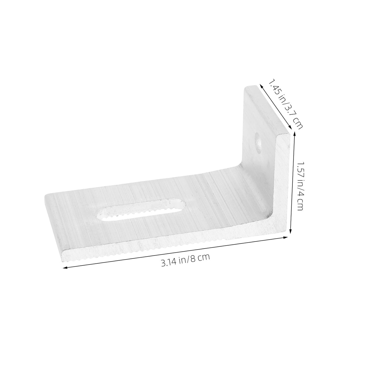 SWETRACE Aluminum Alloy Solar Panel Mounting 1 Set L Shaped For Rv Roof Installation And Support