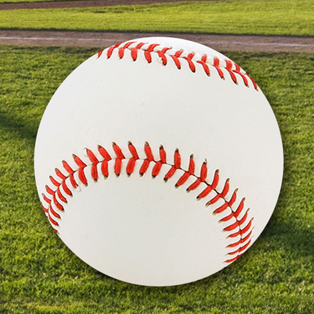 SWETRACE Exercise Baseball Training Balls Rubber 5 Pcs Indoor and Outdoor Practice