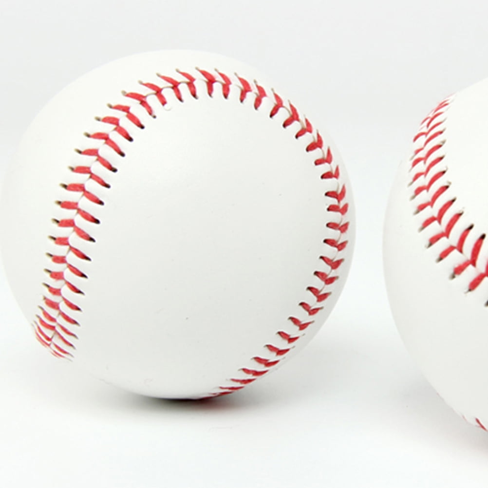 SWETRACE Exercise Baseball Training Balls Rubber 5 Pcs Indoor and Outdoor Practice