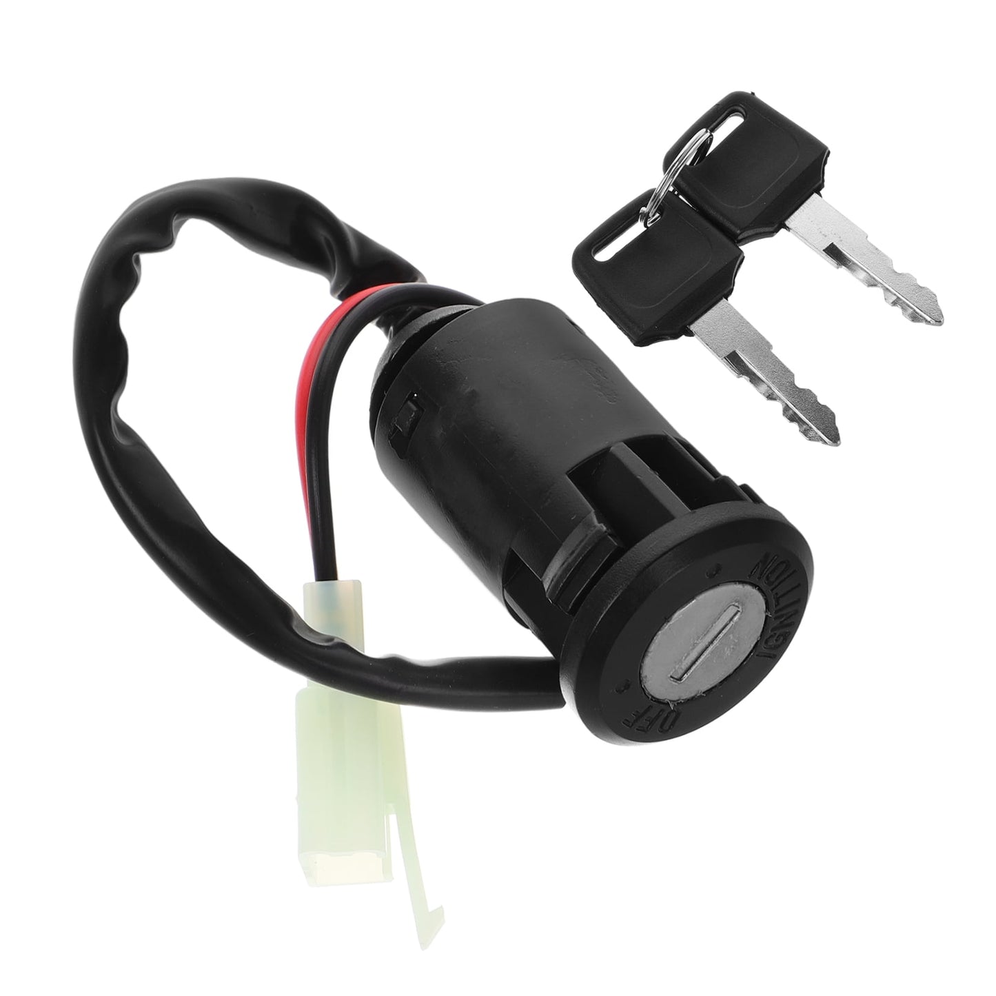 SWETRACE Anti-Theft Protection Ignition Switch Black Aluminum Alloy 1Set