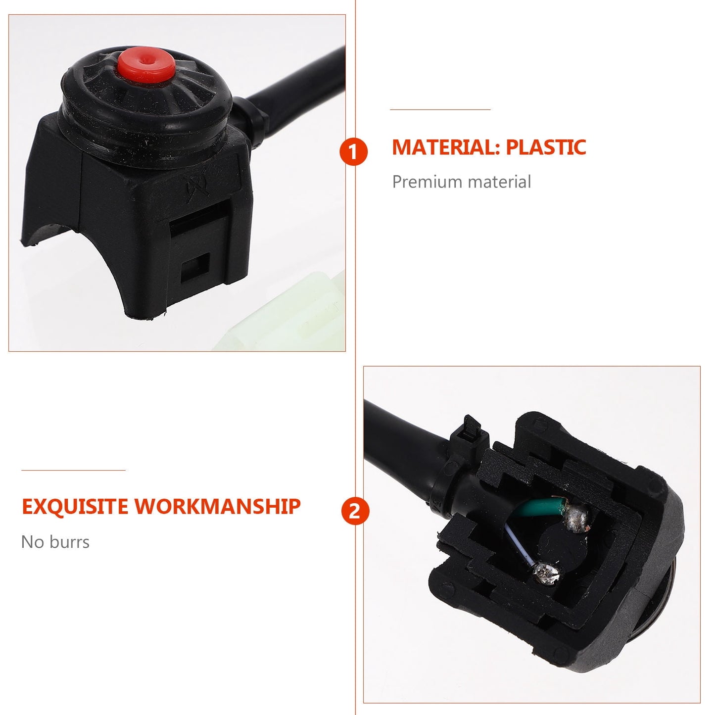 SWETRACE 1Pcs Motorcycle Kill Switch Ignition Start Function Handlebar Joint Button for ATV Use