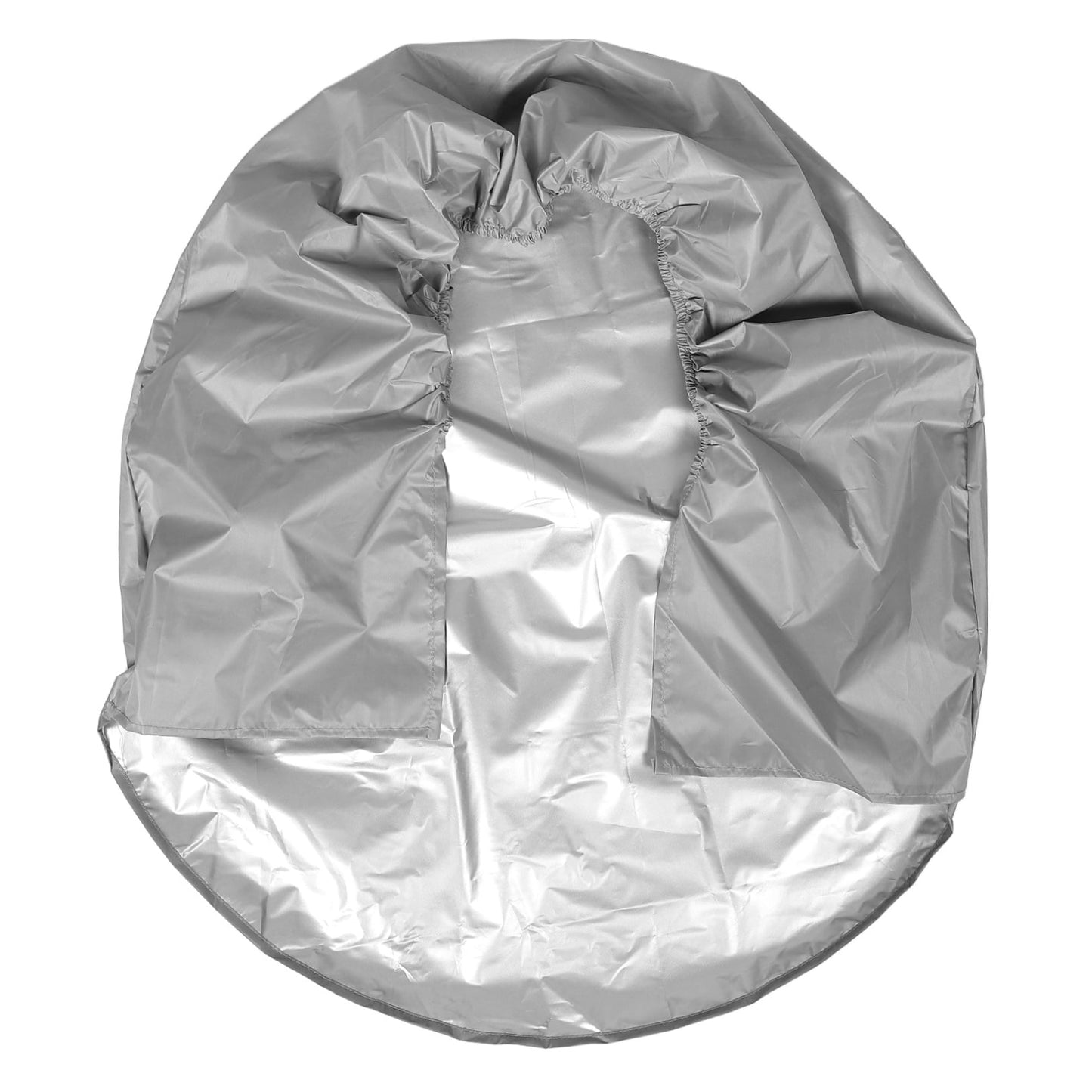 SWETRACE 1Pcs RV Spare Tire Cover in Grey Coated Polyester Prevents Cracking and Extends Lifespan
