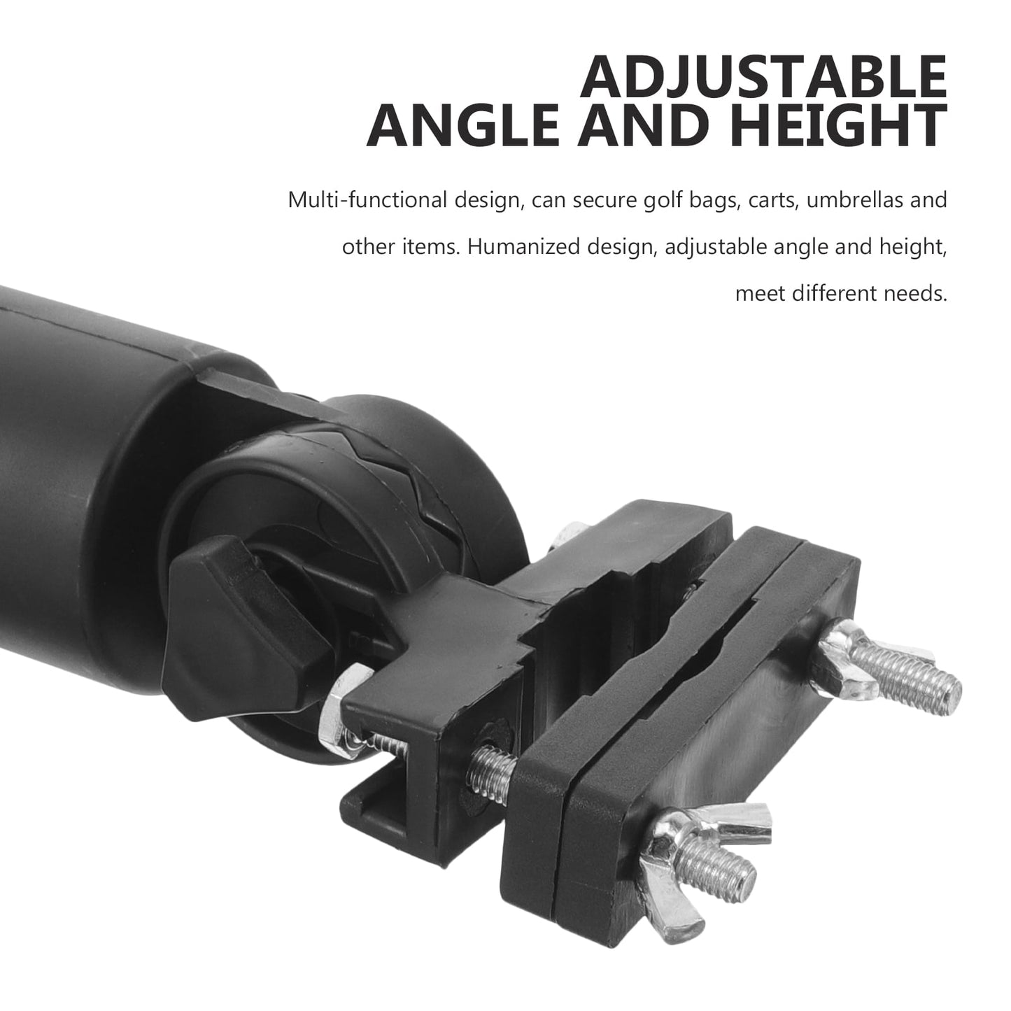 SWETRACE Humanized Design Golf Umbrella Holder Black Plastic 1Pack