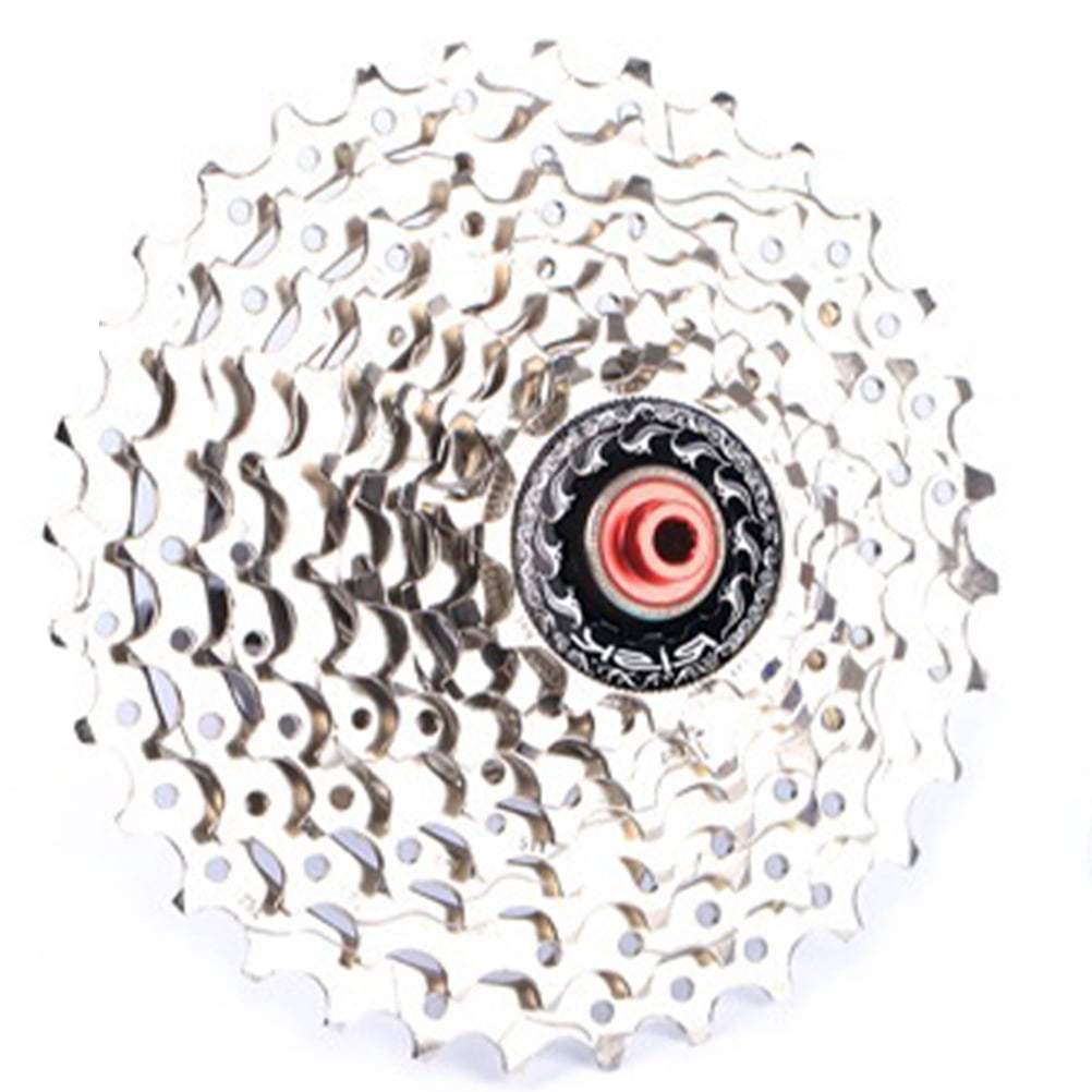 SWETRACE 1 Pair Speed Chain Stainless Steel Buckle Chain for Bicycle Maintenance 9 Bike Chain Silver