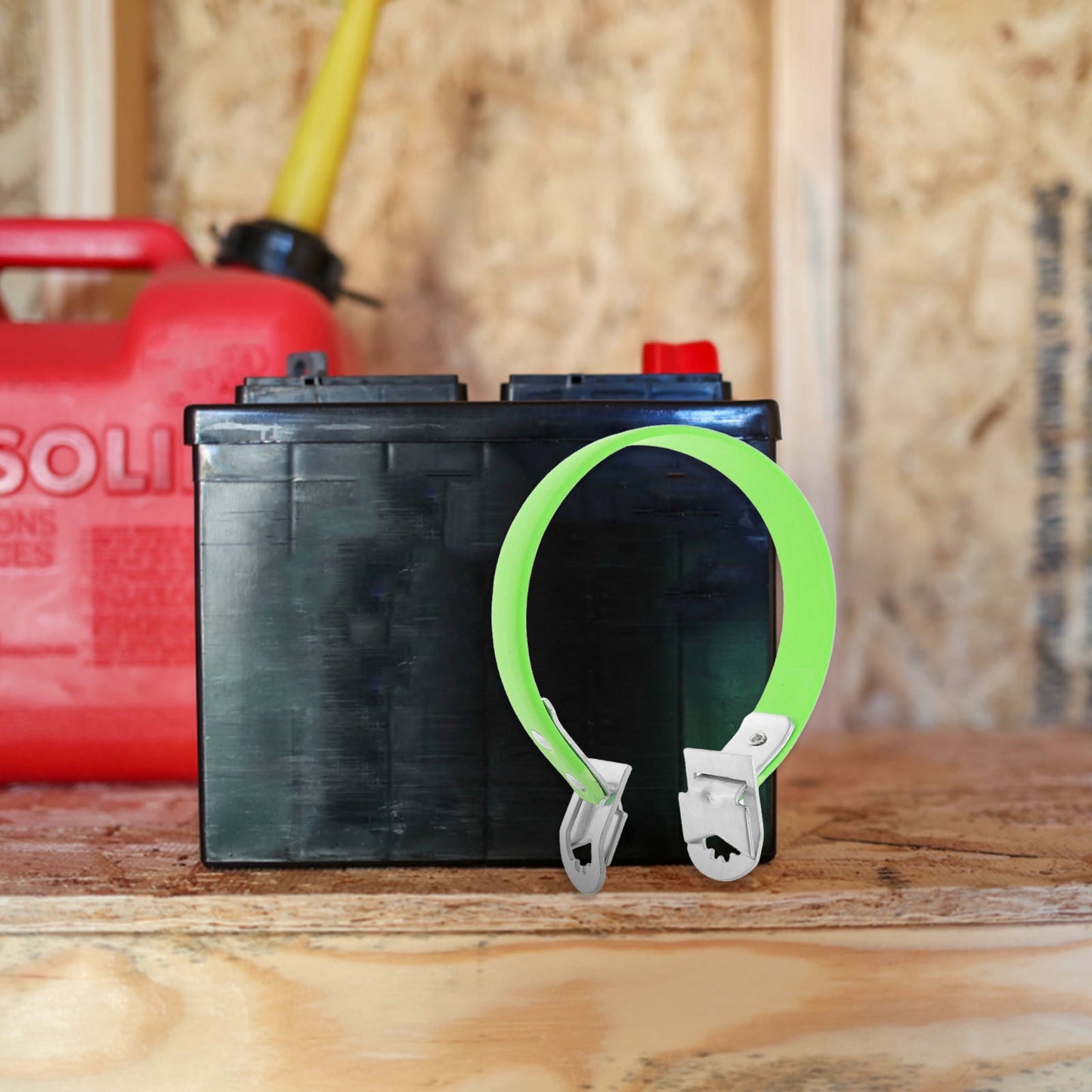 SWETRACE Battery Carrier Lifter Strap Battery Lifter Green 1Set