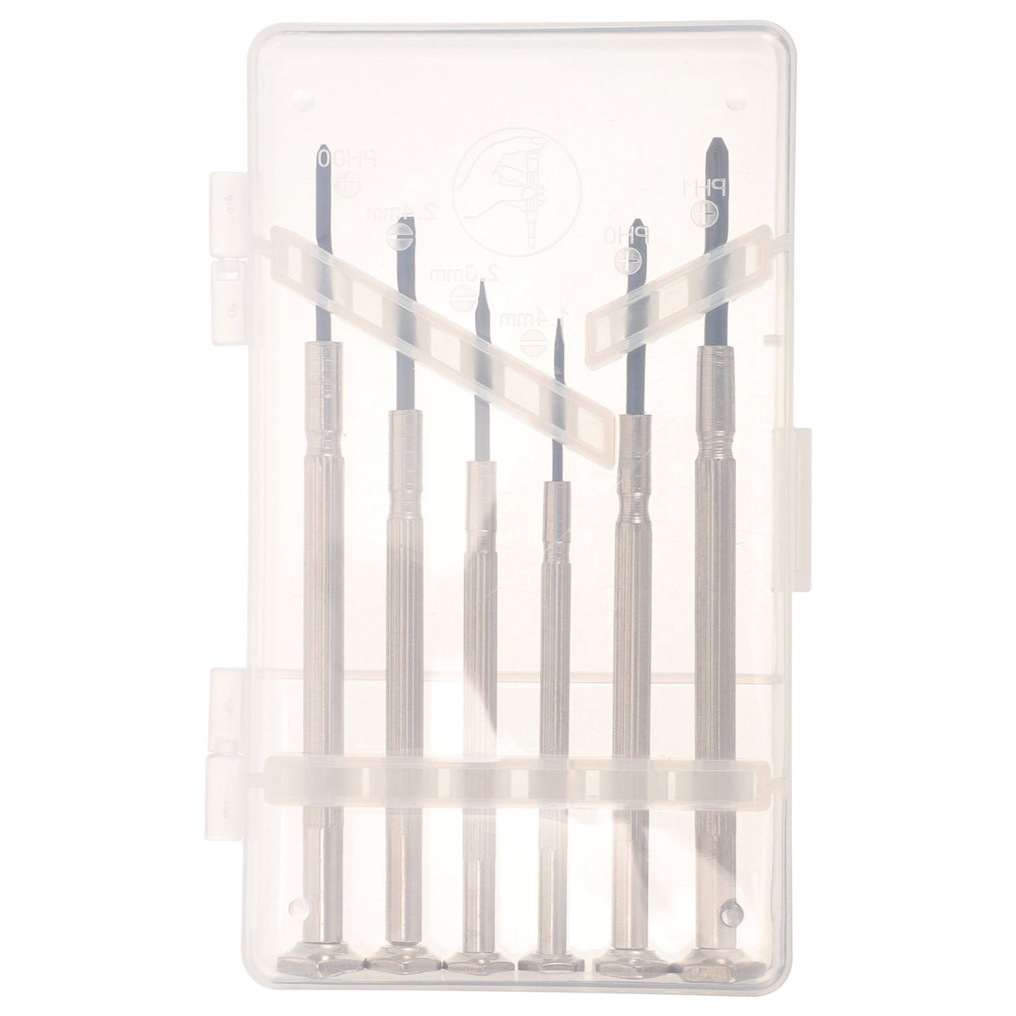 SWETRACE 6Pcs Precision Tool Kit Mini Repair Tool Carbon Steel Screwdrivers Watch And Clock Repair Silver