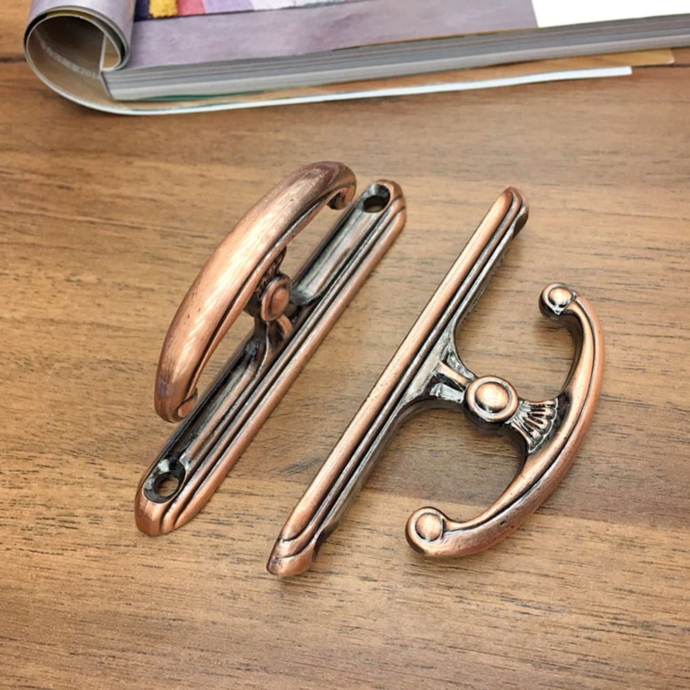 SWETRACE 1 Pair Antique Wall Hooks Alloy Hanging Handbags for Interior Design