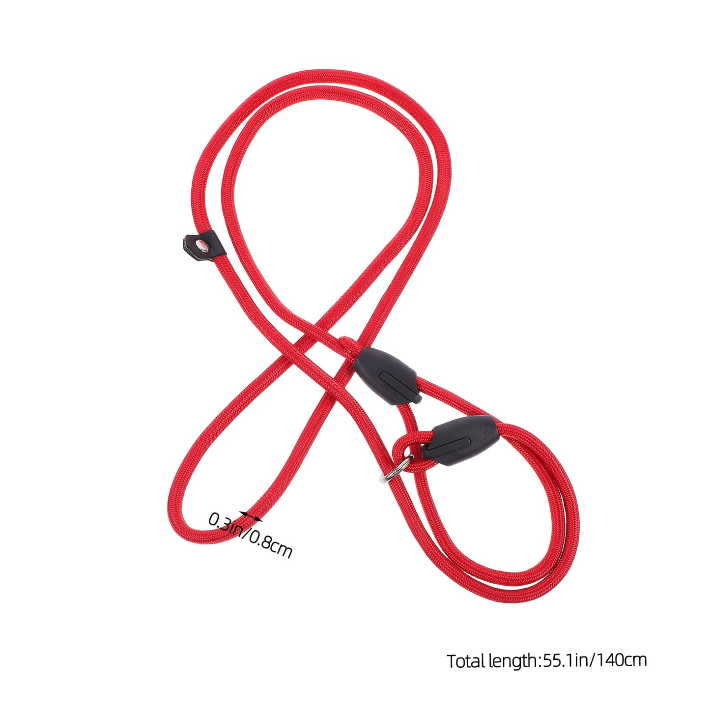 SWETRACE Slip Dog Leash Nylon Dog Training Leash Heavy Duty Braided Comfort Dog Leash Walking For Large And Medium Dogs