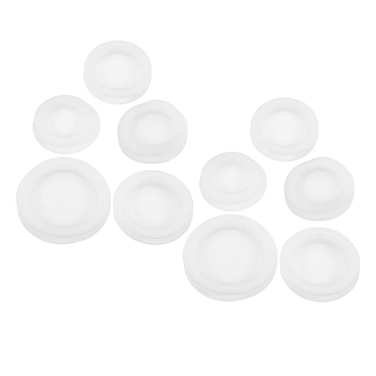 SWETRACE 10pcs White Piggy Bank Stopper Rubber Money Box Plug Saving Box Cover Replacement For Piggy Bank