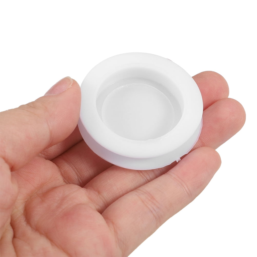 SWETRACE 10pcs White Piggy Bank Stopper Rubber Money Box Plug Saving Box Cover Replacement For Piggy Bank