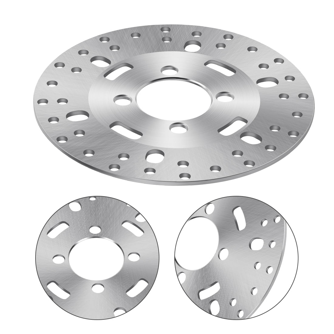 M MATI Front Brake Disc Rotor for Yamaha Big Bear 350 400 Kodiak Grizzly 400 Wolverine 350 YFM350 YFM400