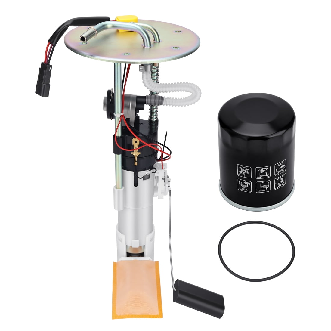 M MATI 47-1019 Fuel Pump Assembly & Oil Filter for Polaris RZR 800 RZR 800 S RZR 800 4 2008-2010