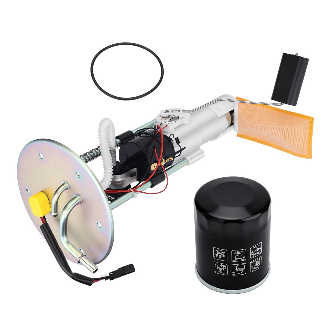 M MATI 47-1019 Fuel Pump Assembly & Oil Filter for Polaris RZR 800 RZR 800 S RZR 800 4 2008-2010