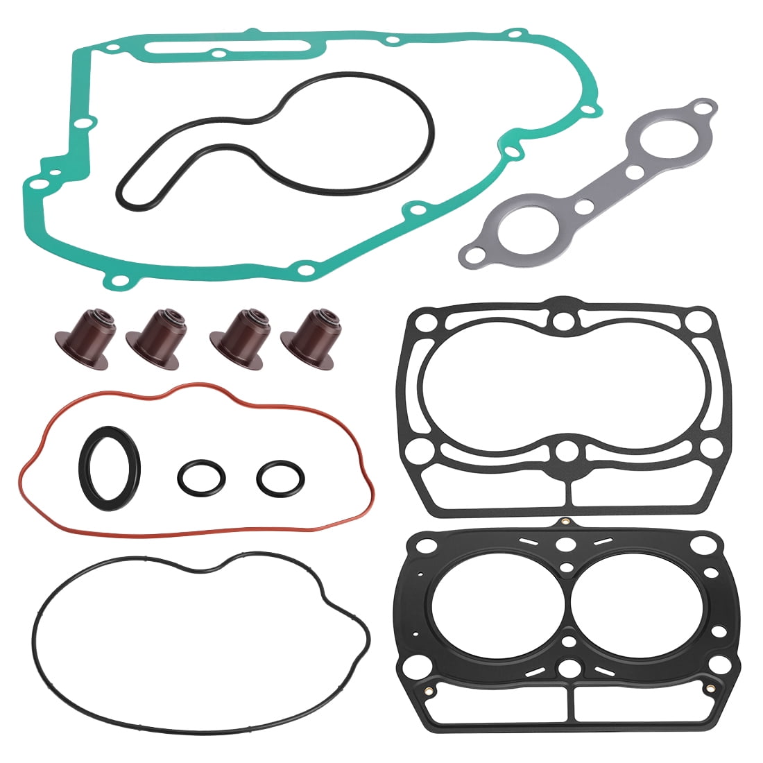 M MATI Top End Head Gasket Kit w/ Seals for Polaris Sportsman 700 800 Ranger 700 800 XP RZR 800 2005-2010