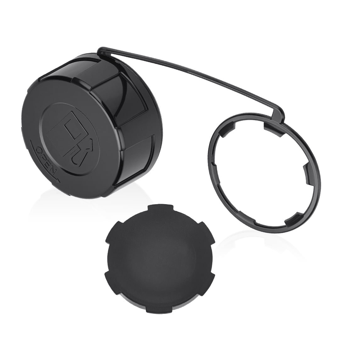 M MATI 51048-0026 Gas Fuel Cap with Gasket for Kawasaki Mule 4000 4010 600 610 SX KAF620 KAF400 2008-2024