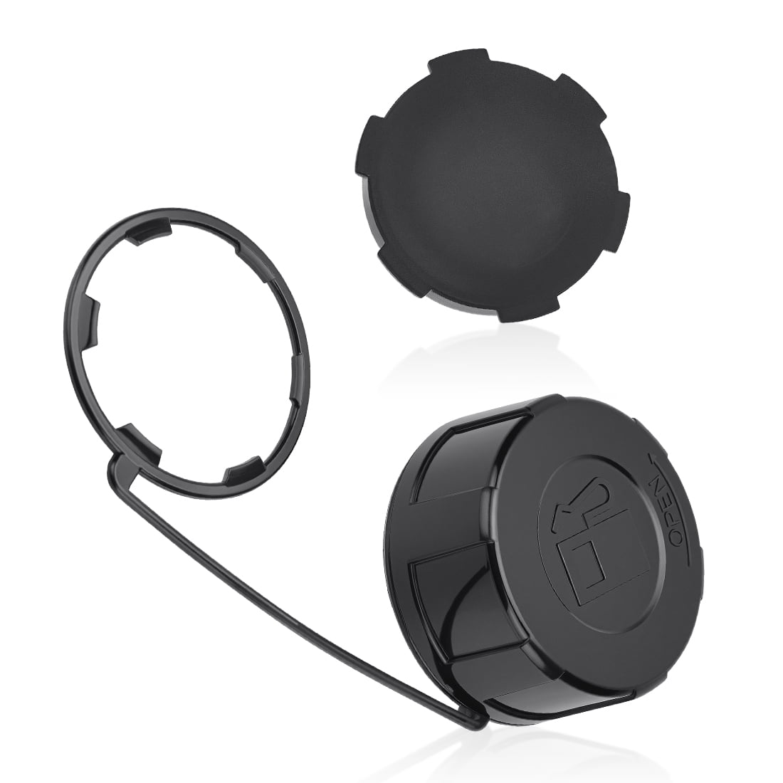 M MATI 51048-0026 Gas Fuel Cap with Gasket for Kawasaki Mule 4000 4010 600 610 SX KAF620 KAF400 2008-2024