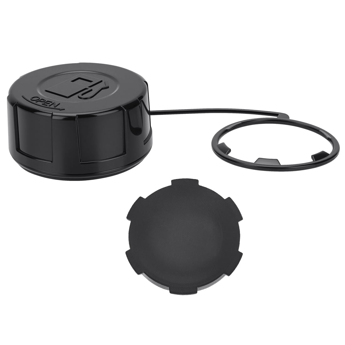 M MATI 51048-0026 Gas Fuel Cap with Gasket for Kawasaki Mule 4000 4010 600 610 SX KAF620 KAF400 2008-2024