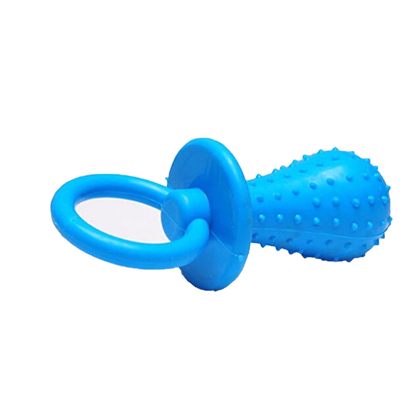Walbest Molar Clean Teeth Rubber Toy, Clean Teeth Rubber Pacifier Chew Toy, Bell Chewing Playing Training Toys, for Pet Puppy Dog Cat (Color Random)