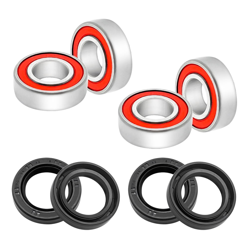 MATI Front Wheel Hub Bearings Seals for Honda Recon 250 TRX250 Rancher 350 2x4 TRX200