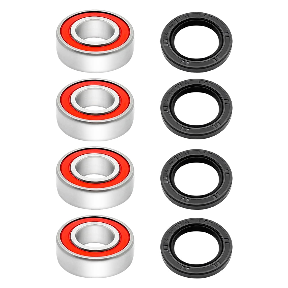 MATI Front Wheel Hub Bearings Seals for Honda Recon 250 TRX250 Rancher 350 2x4 TRX200