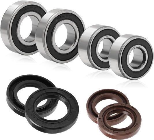 M MATI Front Wheel Hub Bearings Seals for Suzuki QuadSport Z250 LTZ250 LT230S QuadRunner 230 QuadRacer 250 450 500